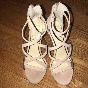 Jessica Simpson Roelyn Blush Heels